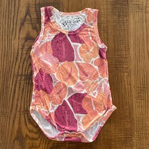 FIGHTING EEL Baby eel anthurium onesie bodysuit